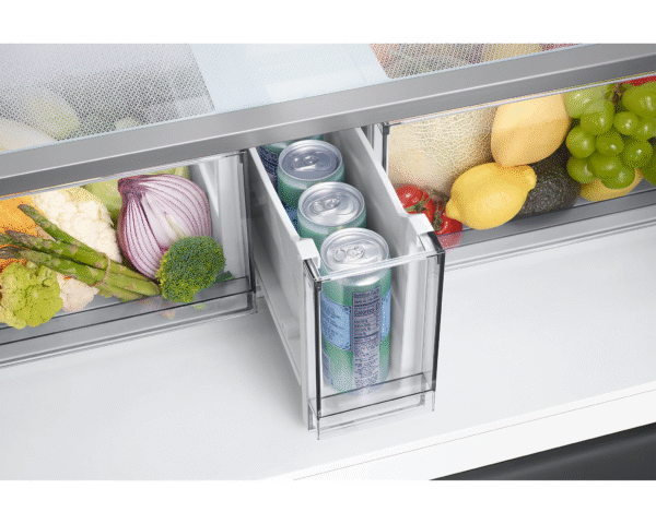 650 L 4 Door Convertible French Door Refrigerator RF65DG90BDSG - Image 10