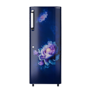 Panasonic 190 L Direct Cool Single Door 2 Star Refrigerator  (Becky Blue Floral, NR-A202BFAN)