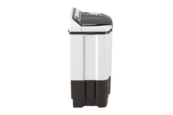 LG 8.5Kg Semi Automatic Top Load Washing Machine, Roller Jet Pulsator + Soak, Dark Grey - Image 4