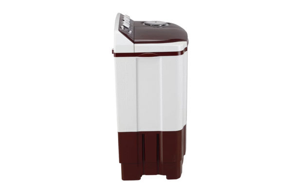 LG 7.5Kg Semi Automatic Top Load Washing Machine, Roller Jet Pulsator, Burgundy - Image 5
