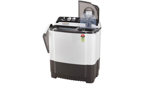 LG 8.5Kg Semi Automatic Top Load Washing Machine, Roller Jet Pulsator + Soak, Dark Grey - Image 6