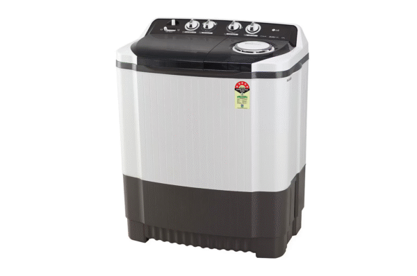 LG 8.5Kg Semi Automatic Top Load Washing Machine, Roller Jet Pulsator + Soak, Dark Grey - Image 7
