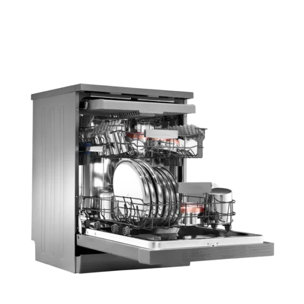 IFB Neptune VX1 Plus, Inox Grey, In Built Heater with Hygienic Steam Drying Built-in 15 Place Settings Dishwasher - Image 6
