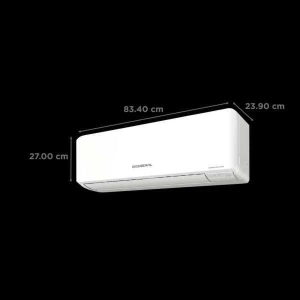 O General ASGG18CPAB-B 1.5 Ton 3 Star Inverter Split AC (Copper, Hyper Tropical Rotary Compressor, R32, Coanda Airflow - Image 4