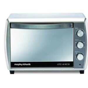 MORPHY RICHARDS 40 RCSS 40Litres Stainless Steel Oven Toaster Grill (Silver), 1500 Watts