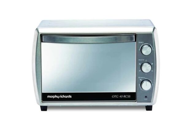 MORPHY RICHARDS 40 RCSS 40Litres Stainless Steel Oven Toaster Grill (Silver), 1500 Watts
