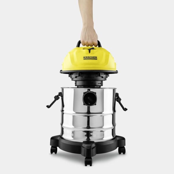 KARCHER WD 1s Classic *KAP - Multi-Purpose Vacuum Cleaner, Yellow - Image 2