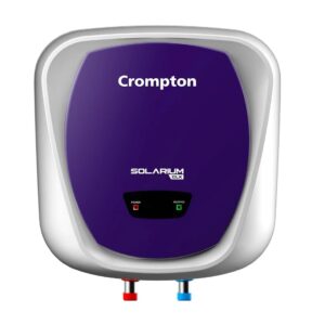 Crompton Solarium CLX 15-L 5 Star Rated Storage Water Heater (Geyser) with Free Installation and Connection Pipes ASWH-4915(Blue and White)