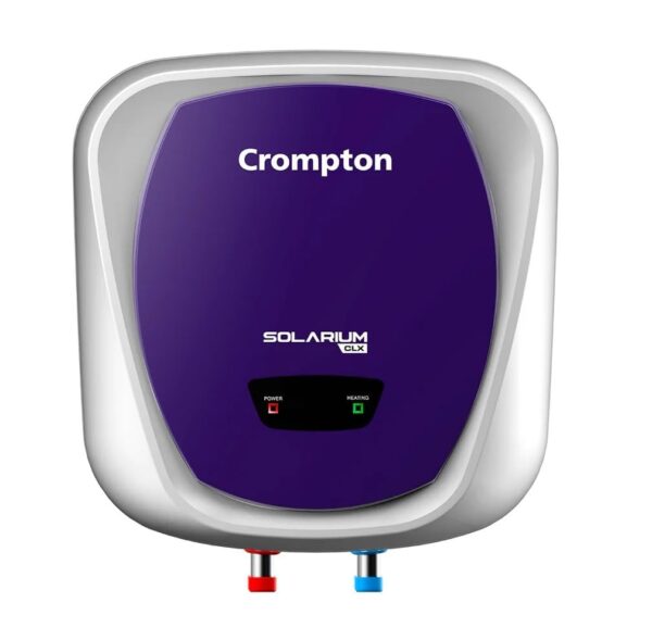 Crompton Solarium CLX 10-Ltr 5 Star Rated Storage Water Heater (Geyser) with Free Installation and Connection Pipes ASWH-4910(Blue and White)