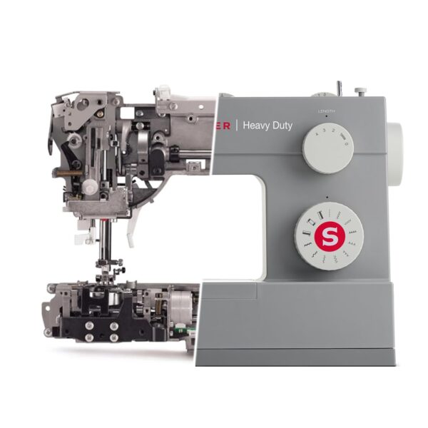 Singer 4423 Heavy Duty Zig Zag Sewing Machine, 23 Built in Stitches 97 Stitch Applications with 90 W Powerful motor & Feed dog with 106 Teeth in 6 Rows-Get Free Online Interactive Master Class. - Image 2