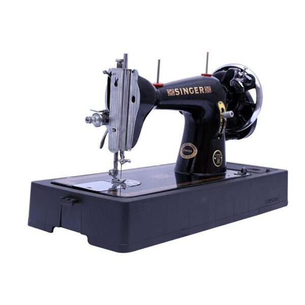 Singer Tailor Deluxe Handheld Sewing Machine (Complete with Base & Cover,Black) - Image 3