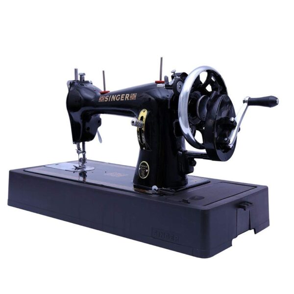 Singer Tailor Deluxe Handheld Sewing Machine (Complete with Base & Cover,Black) - Image 5