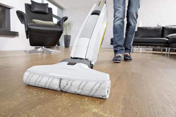 KARCHER FC 5 Premium Hard Floor Cleaner- Vac & Mop 2-in-1 Function (White) - Image 3
