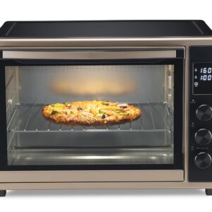 Morphy Richards 52RCD Digi 52L Oven Toaster Grill with 8 Preset Menus (Champagne Gold and Black), 2000 Watts