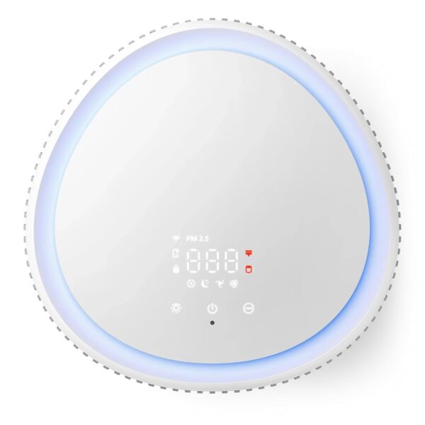 PHILIPS Smart Air Purifier AC3220/60 Upto 135 m2 Room Size Smart Portable Air Purifier Real Time AQI Display|Covers upto 600 sqft 520 m3/h|(Silver, Arctic White) - Image 7