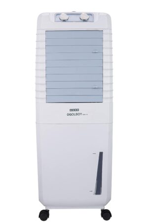 Usha CoolBoy 18L Personal Cooler with Ice Chamber, Dust Filter & Honeycomb Pad (White)