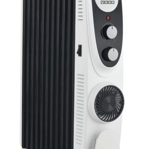 USHA 4213 FU PTC U Shaped 13 Fin Oil Filled Radiator Room Heater (Black),2400 Watts