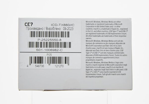 Sony ICD-TX660 Light Weight Voice Recorder, with 12hours Battery Life, 16GB Built-in Memory -Black, Small - Image 14