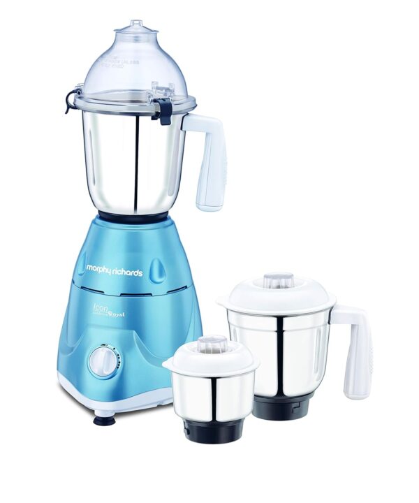 Morphy Richards Icon Royale 600-Watt Mixer Grinder (Sapphire) - Image 4