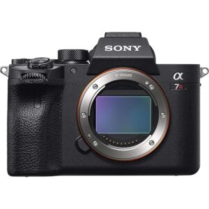 Sony Alpha ILCE-7RM4A Full-Frame 61.0MP Mirrorless Digital SLR Camera Body (4K Full Frame, Real-Time Eye Auto Focus, Real time Animal Eye AF, Tiltable LCD) - Black