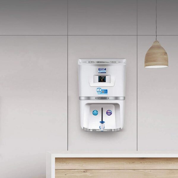 KENT Grand Star RO Water Purifier | RO+UV+UF+Alkaline+Copper+TDS Control+UV LED Tank | .0001 Micron RO Membrane | Auto Flush Feature | 9L Tank | 20 LPH | Ideal for Borewell/Tanker/Municipal Water - Image 11