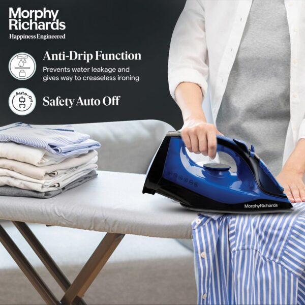 Morphy Richards Cordless Steam Ease 2200W, 2200 watts, ceramic - Image 5