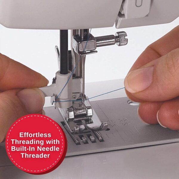 Singer 4423 Heavy Duty Zig Zag Sewing Machine, 23 Built in Stitches 97 Stitch Applications with 90 W Powerful motor & Feed dog with 106 Teeth in 6 Rows-Get Free Online Interactive Master Class. - Image 6