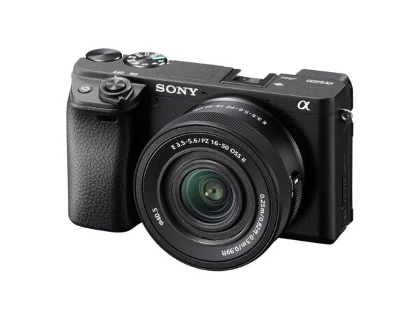 Sony New Alpha ILCE-6400K (Previously ILCE-6400L) with Upgraded SELP1650 (Ver 2) Power Zoom Lens | 24.2MP | APS-C Sensor | Fast Auto Focus | 4K Vlogging Camera | Tiltable LCD – Black - Image 3