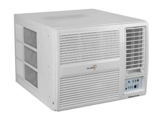 Mitsubishi Akabishi1.5 Ton 3 Star Fixed Speed Window AC (Copper Condenser, R32, RWM-AE18SG, White)
