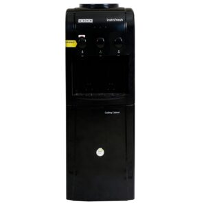 USHA INSTAFRESH FS Jet Black 3 TAP (63HNCCCBL3FIFMV) with Cooling Cabinate-Bottled Water Dispenser, 18 litres