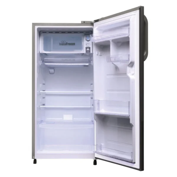 188 L Direct Cool Refrigerator 1 Star Stainless Steel - Image 4