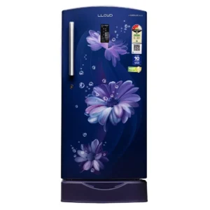 195 L Direct Cool Refrigerator 3 Star Daisy Blue