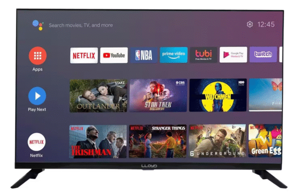 Lloyd 80 cm (32 Inch) HD Ready Smart LED TV Black (32WS551F)