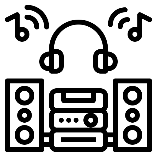 music system icon