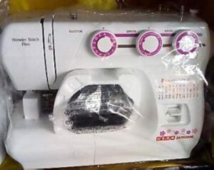 Usha Janome Wonder Stitch Plus Automatic Sewing Machine, White