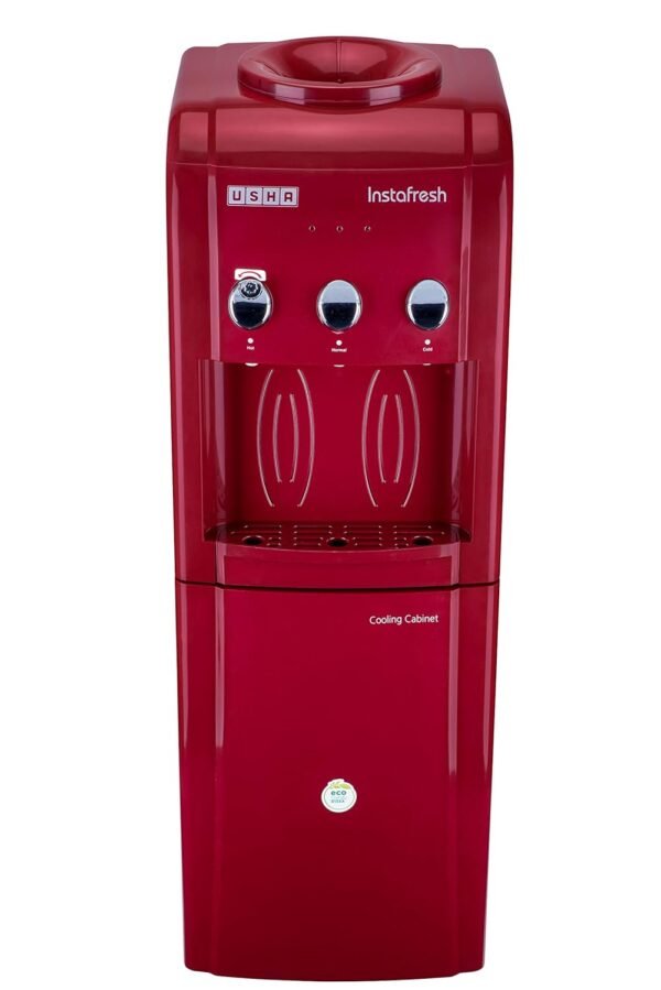 USHA Instafresh Floor Standing Water Dispenser ( Red Wine) - Image 2