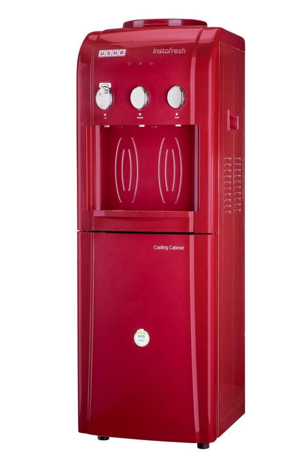 USHA Instafresh Floor Standing Water Dispenser ( Red Wine) - Image 3