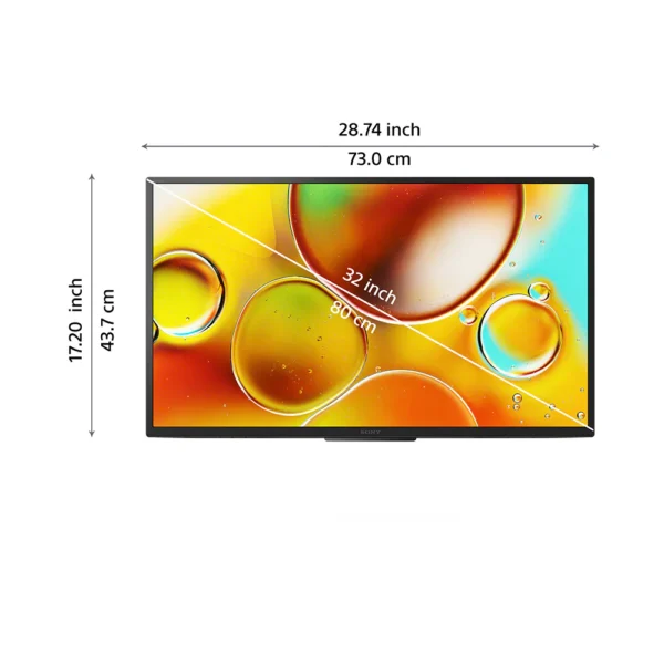 Sony BRAVIA 80 cm (32 inches) HD Ready Smart LED Google TV, KD-32W835, Black - Image 4