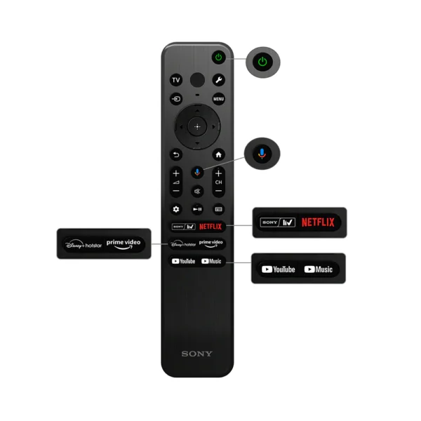 Sony BRAVIA 80 cm (32 inches) HD Ready Smart LED Google TV, KD-32W835, Black - Image 5