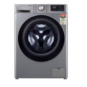 LG 9Kg Front Load Washing Machine, AI Direct Drive™, Platinum Silver