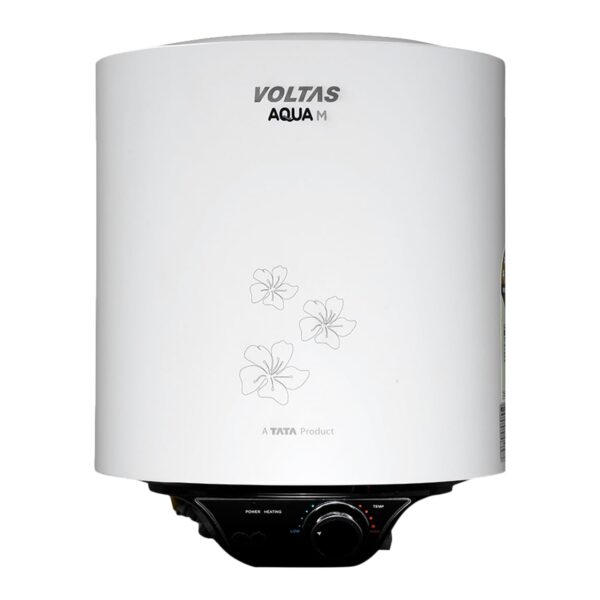 Voltas AquaM 15 L 5 Star Vertical Mounting 2000W Water Heater (Copper, 2023 Model, Aqua M 155VMBWT, White)