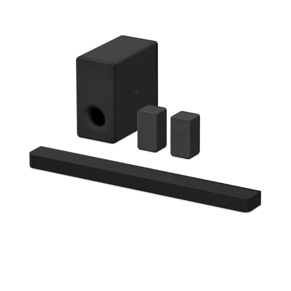 Sony Bravia Theatre Bar 8(HT-A8000) with 360 SSM,IMAX,Dolby Atmos/DTSx Premium Soundbar Home Theatre System with subwoofer SW5 & Rear Speaker SA-RS3(360 RA,Voice Zoom3,8K/4K HDR,HDMI eArc,BT),Black