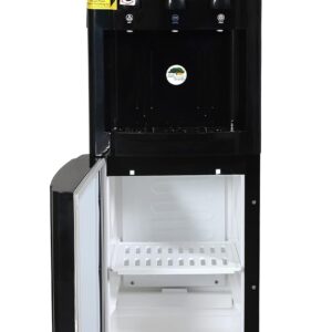 Voltas Pearl RB Hot, Cold and Normal Floor Standing Water Dispenser (Black), 15L
