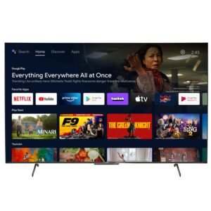 Lloyd 189 cm (75 Inches) 4K Ultra HD Smart QLED TV 75QX900D (Black) (2022 Model)