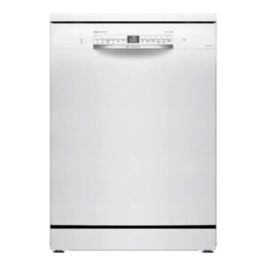 Bosch 14 Place Settings Dishwasher (SMS6IKW01I, Free-Standing, 60 cm, White, Home Connect, EcoSilence Drive, Intensive Kadhai Wash, Inverter Motor)