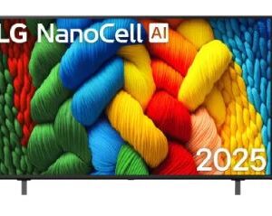 LG 55-inch (139cm) NanoCell 4K Ultra HD Smart TV (NANO85A, 2025) | α7 AI Processor Gen8 | Filmmaker Mode | Dolby Atmos