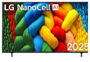 LG 165.1 cm (65 inch) 4K Nanocell Smart LED TV, 65NANO83A6A, Black