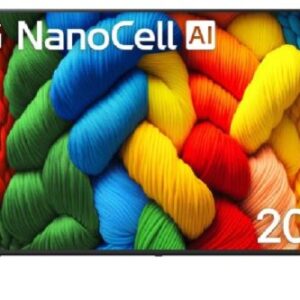 LG 165.1 cm (65 inch) 4K Nanocell Smart LED TV, 65NANO83A6A, Black