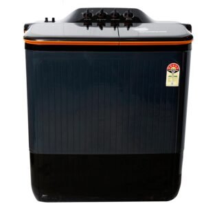 Havells-Lloyd Elante Pluss 12 Kg 5 Star Semi-Automatic Top Load Washing Machine (GLWS125EPHVG Dark Grey Tub with Orange Lids)