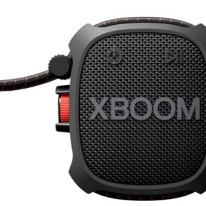 LG XBOOM XG2TBK Portable Bluetooth Speaker | Military-Grade Durability | 10-Hour Battery Life